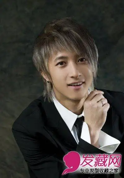 韩庚迷人发型 完爆吴京娶女神(5)