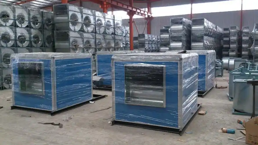 htfc低噪音高温柜式离心排烟风机