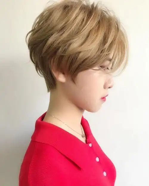 短发新款 修颜显瘦,短发图片-第2图,发型图片