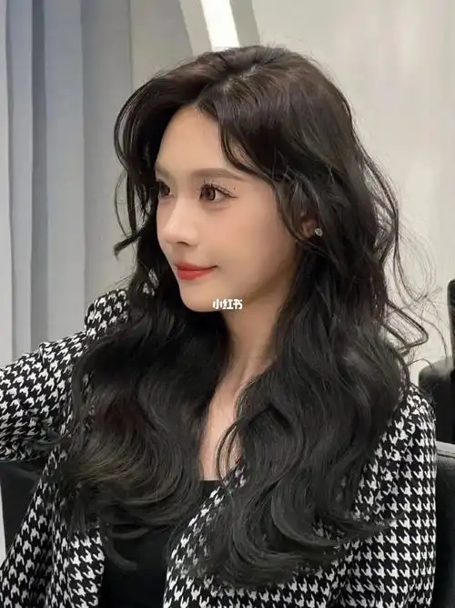 黑发也好看的烫发