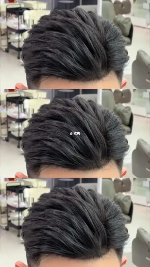 任何场合都不输气质的二八背头