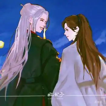 山河令浪浪钉温周剧版温客行周子舒立绘日系七夕线上同人展插画绘画