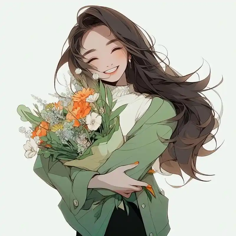 头像|爱笑的女生运气不会差