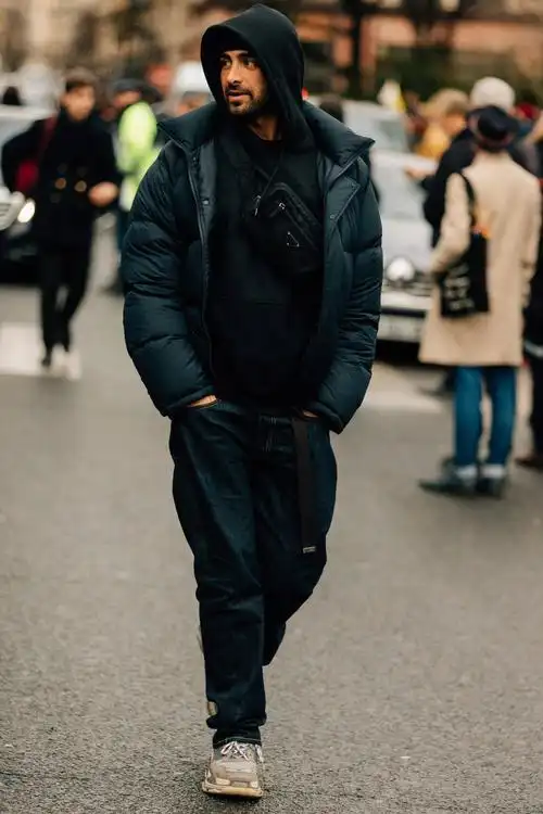 冬季男装搭配潮男冬季怎么穿
