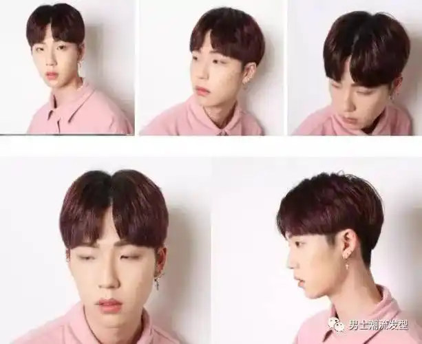 灰色偏分头希望可以找到自己喜欢的,拿着照片给理发师剪也相当不错.