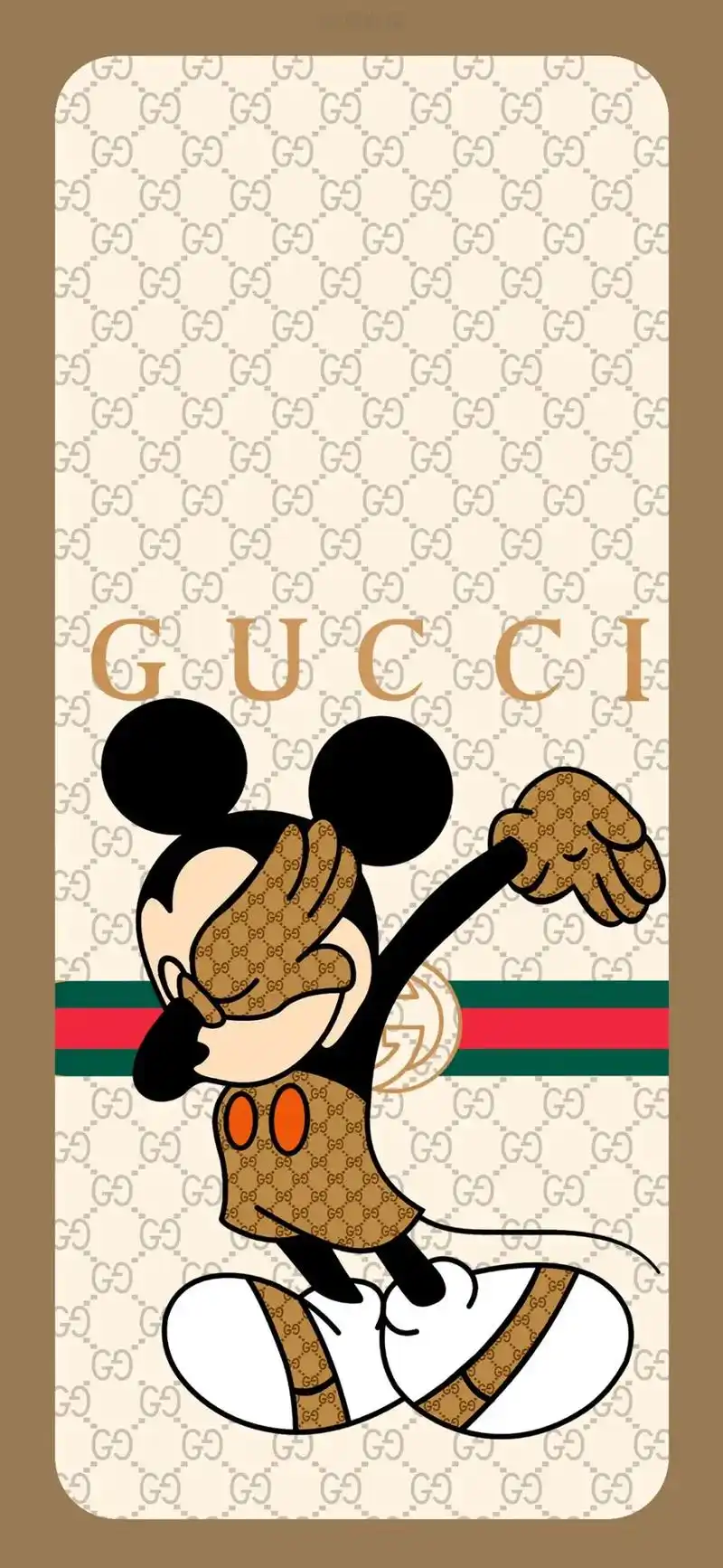 送你一张壁纸 #gucci  米老鼠 - 抖音