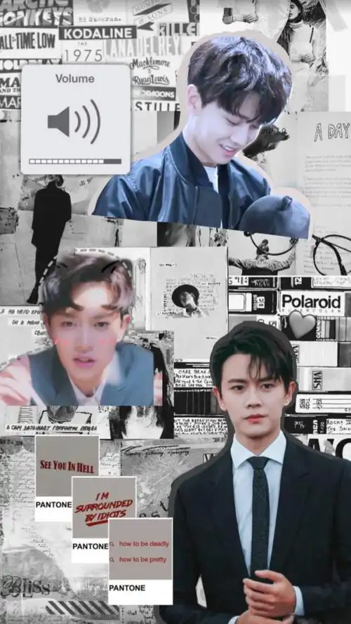 任嘉伦拼贴壁纸手机壁纸锁屏壁纸爱豆壁纸锦衣之下