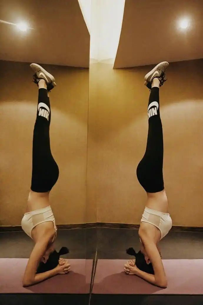 全世界都是我的健身房,你们以为张俪真的只在外面健身吗?