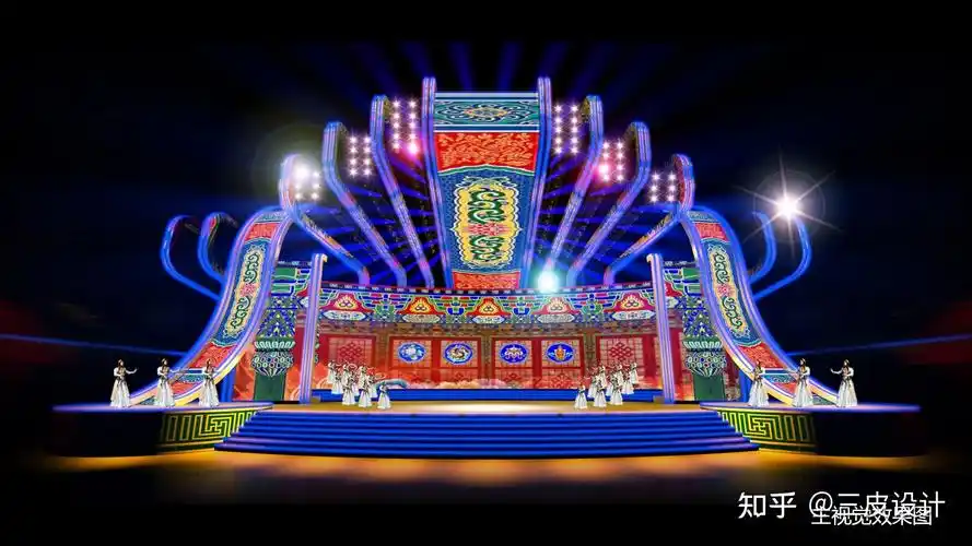 雪顿节开幕式舞美设计