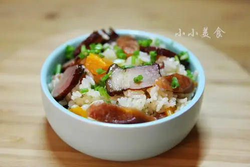 新手懒人版腊肉饭香喷喷的腊肉饭菜一锅出
