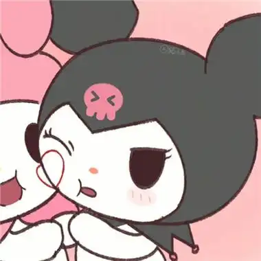 好玩搞怪二次元好看的闺蜜头像 抖音热门火爆的闺蜜卡通头像_卡通头像