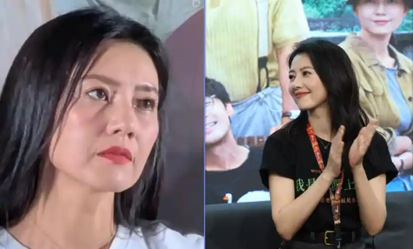 44岁高圆圆生图:有了法令纹,但她的「自然老去」打脸了硅胶脸