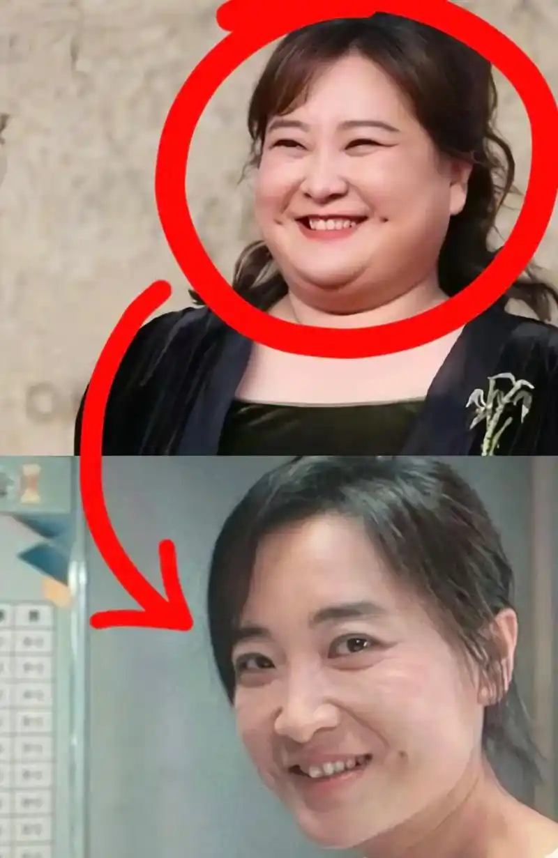 贾玲瘦了100斤.天呐!根本不敢相信是一个人!人民日报直播贾