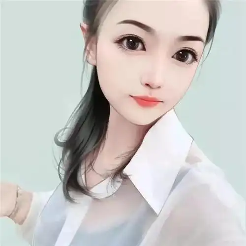 五官精致端庄大气成熟手绘女生头像图片