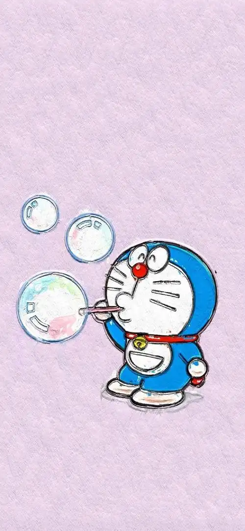 你喜欢的蓝胖子竖屏手机壁纸