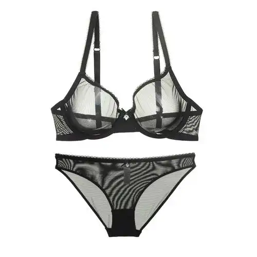 特价性感透明文胸女全透透视超薄