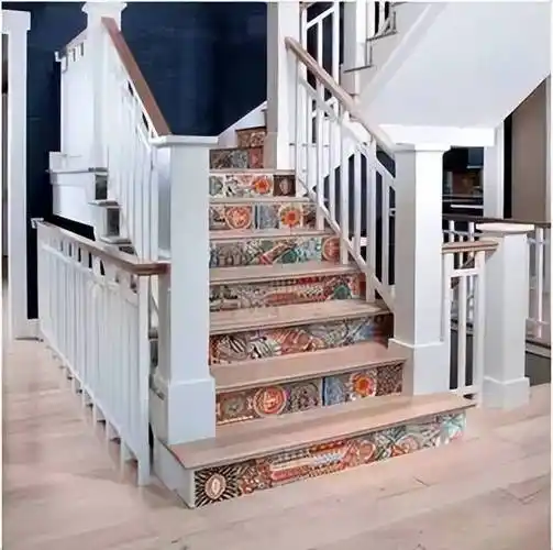 楼梯新装潢选择瓷砖实现惊艳变身