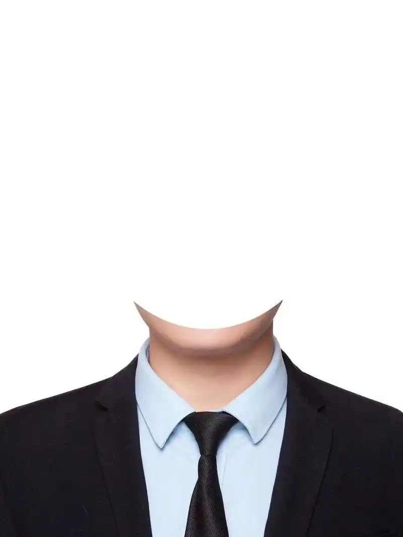 分享一组高清白色背景男士西装证件照模板 毕业季  有需要做简历的小