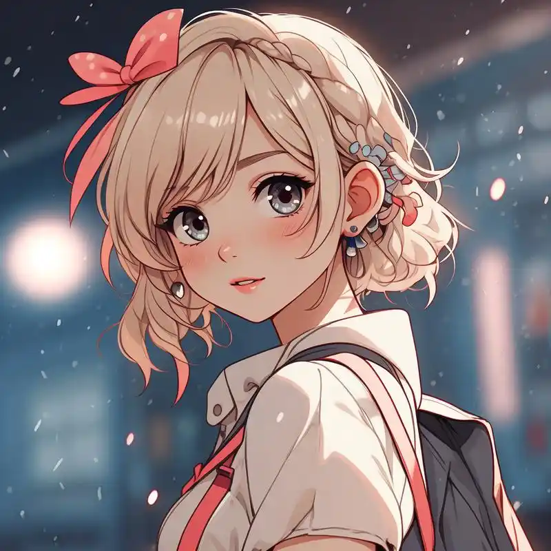 二次元女生头像,快来领取呀95 谁能拒绝这么可爱的二次元女生头像呢