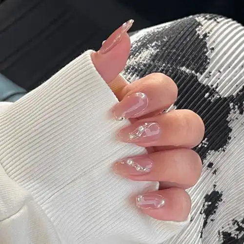 150款巨好看的夏日美甲!清凉显手白,短甲也能做!_款式_指甲_手指头