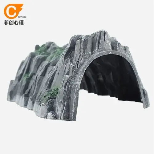 菲创心理沙盘沙具游戏模型箱庭疗法玩具沙游建筑场景 山洞隧道