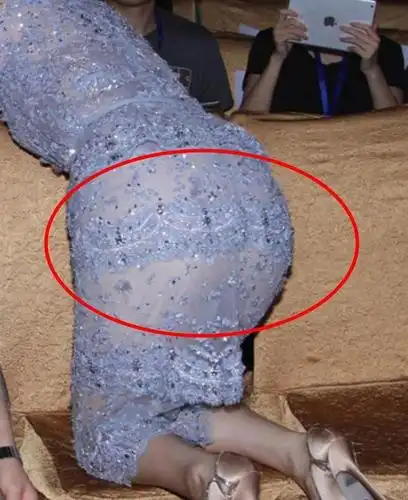 范冰冰因"海臀"成焦点