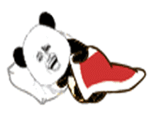 金馆长熊猫熊猫人帅气恶搞逗比gif动图_动态图_表情包下载_soogif