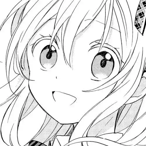 黑白线稿动漫头像