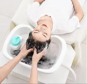 平躺式洗头盆家用孕期床上残疾人躺着洗发盆懒人塑料洗头发用品