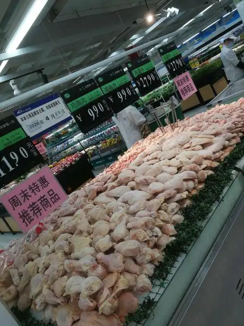 生鲜现场陈列图片