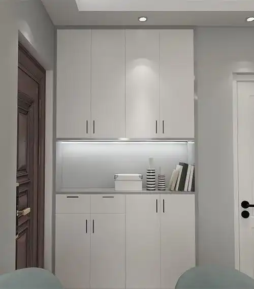 玄关现代简约鞋柜两居室装修