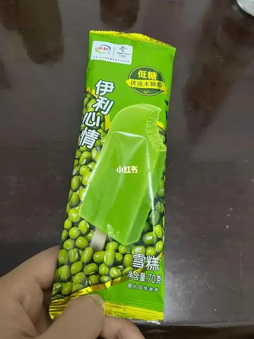 伊利绿豆雪糕绝绝子