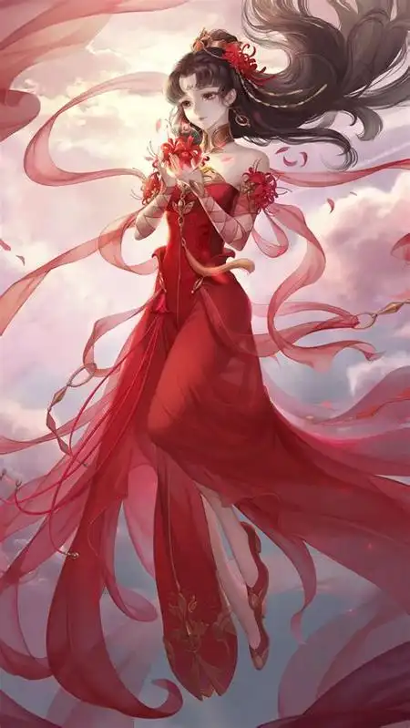 唯美古风动漫美女手机壁纸 - tt98图片网