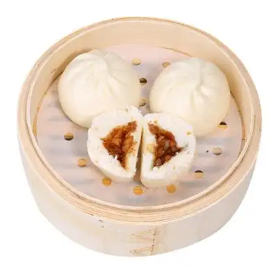 金城叉烧包家庭装广式早茶点心港式速冻纯肉营养包子馒头面点早餐