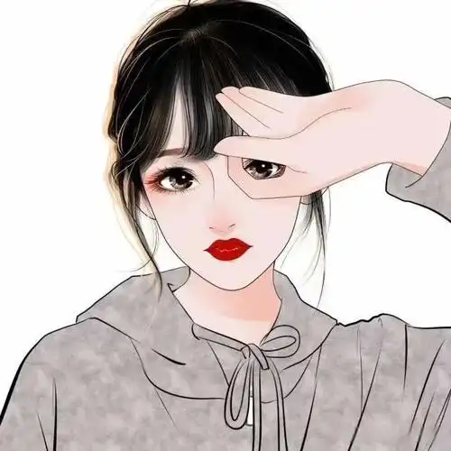 头像也可以定制啦,真人照片男生女生手绘头像,简单又大方