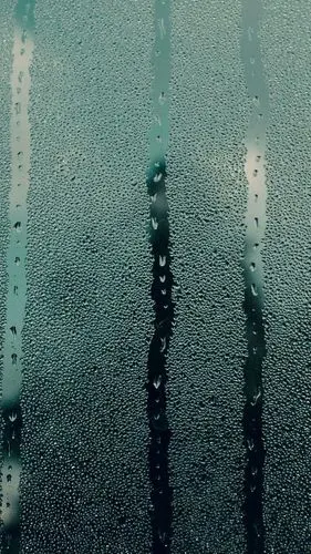 湿玻璃滴落,另类-手机壁纸