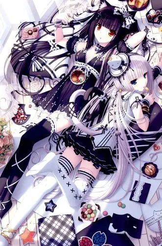 求多张这两位动漫人物的图片要高清