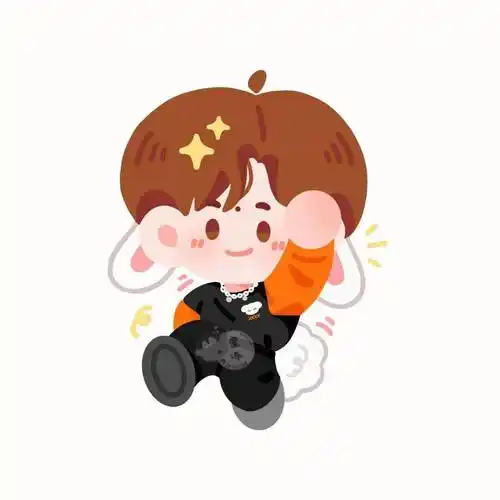 易烊千玺卡通头像走一波,好可爱!