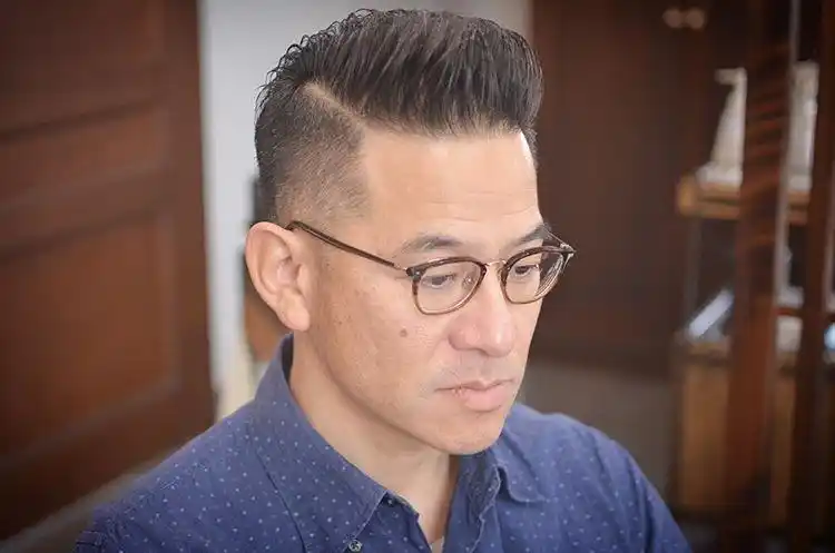 中年男士发型这样剪干净利索又帅气