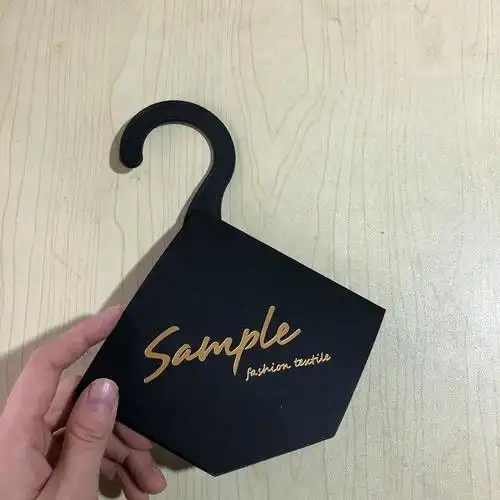钻石形状纺织挂卡衬衫面料样卡雪纺吊卡样品卡挂钩其它印刷制品