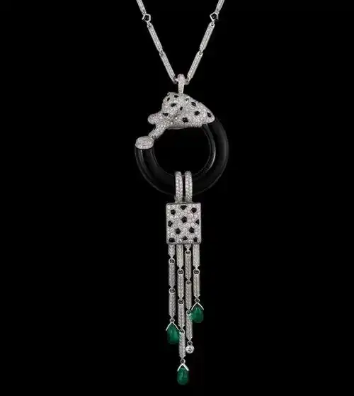 卡地亚豹子吊坠项链系列全集