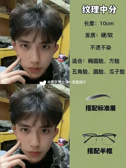 微分碎盖发型教程来啦适合各种脸型鹅蛋