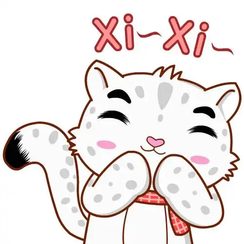 猫咪笑嘻嘻头像