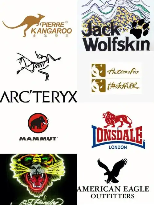 以动物为品牌logo合集