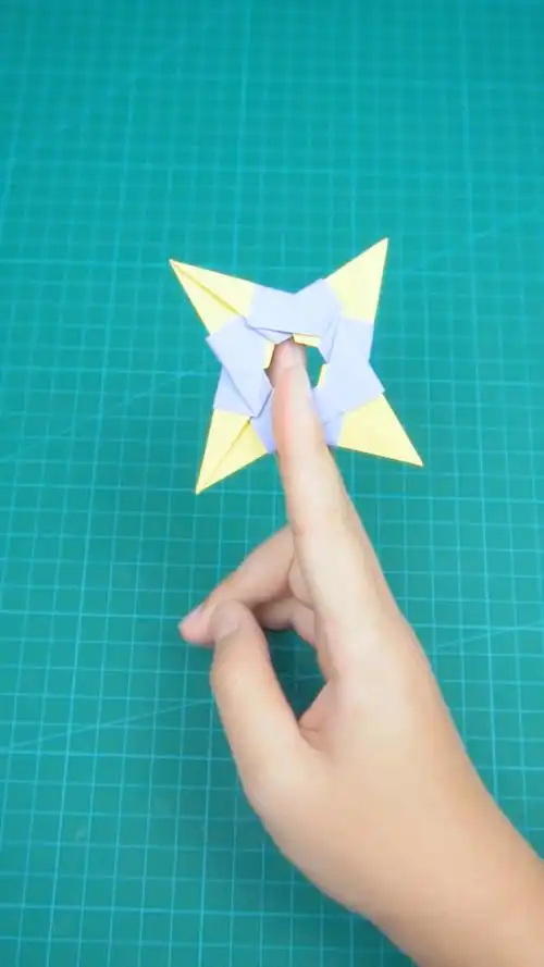 最完美的折纸手里剑,超酷!火影迷看过来!