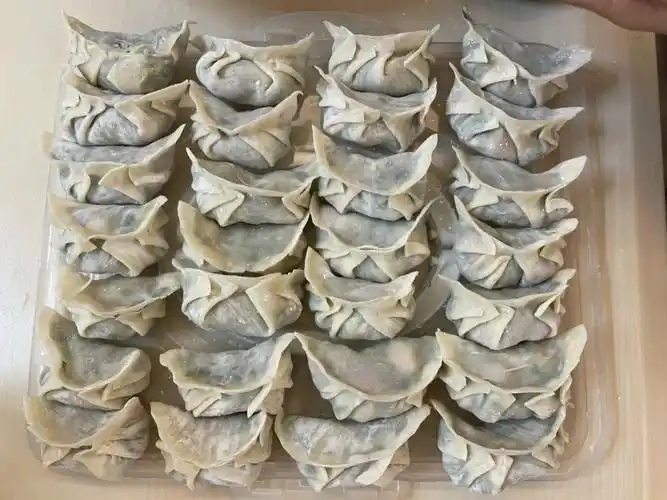 南方人的饺子技能