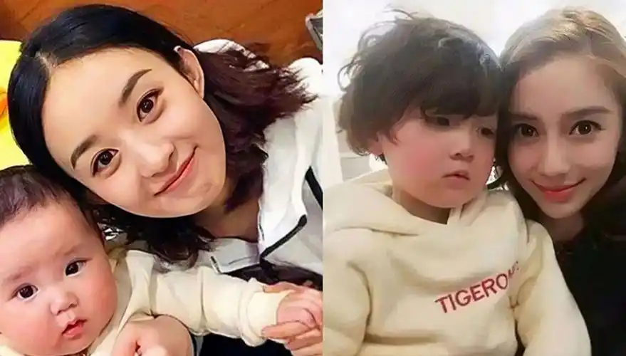 看完赵丽颖的宝宝,再看杨颖的宝宝,网友:整没整容一目了然