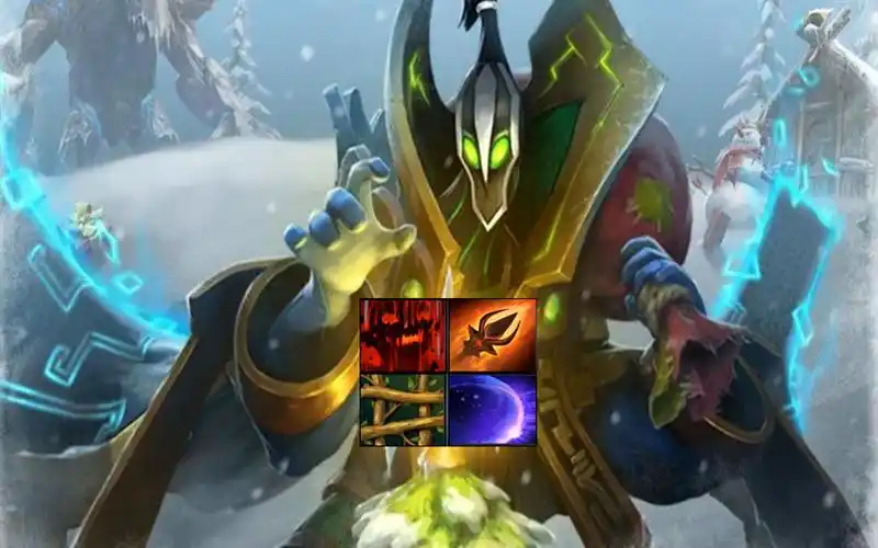 dota2omg 【拉比克】毁灭阴影 发芽 战神迅矛 时间结界