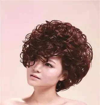 国子脸烫什么头发好看图片 2016最新适合国字脸的烟花烫发型