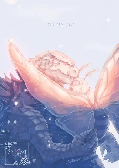 【哥吉拉x摩斯拉】 你问我全世界是哪里最美? 答案是你身边.